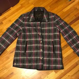 Coach Plaid Quilted Jacket